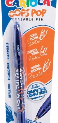 Caneta de Gel Oops Pop (Azul) - CARIOCA