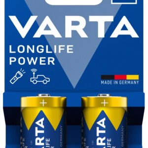 Blister 2 Pilhas Alcalinas 1,5V C / LR14 - VARTA