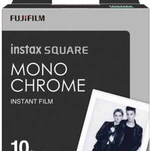 Papel Fotográfico p/ Instax Square Monochrome (86 x 72 mm) - FUJIFILM