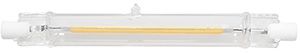 Lampada LED SLIM R7S 118mm 9W 360º Branco Q. 3000K 1000Lm (Vidro)