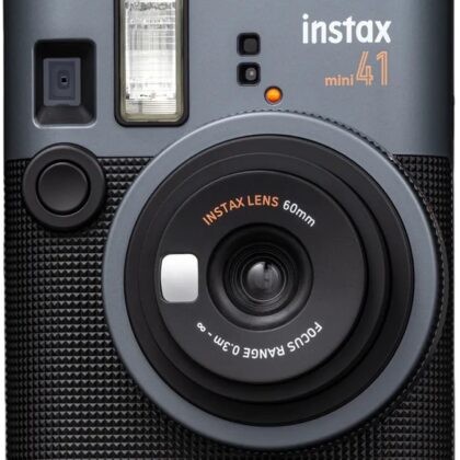 Máquina Fotográfica Instantânea Instax Mini 41 (Preto) - FUJIFILM