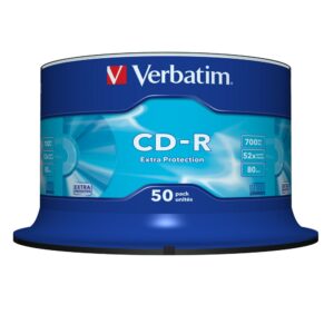 Pack 50x CD-R Extra Protection 700 MB - VERBATIM