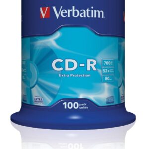 Pack 100x CD-R Extra Protection 700MB - VERBATIM