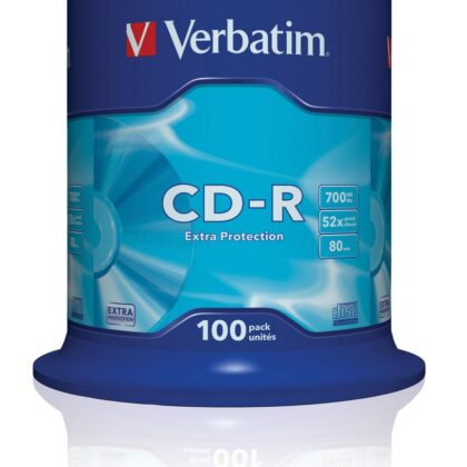 Pack 100x CD-R Extra Protection 700MB - VERBATIM