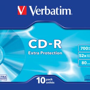 Pack 10x CD-R Extra Protection 700 MB - VERBATIM