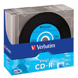 Pack 10x CD-R 700 MB AZO Data Vinyl - VERBATIM