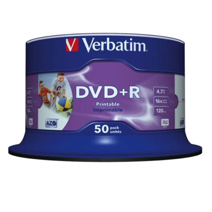 Pack 50x DVD+R 16x - VERBATIM