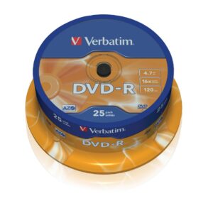 Pack 25x DVD-R 4.7GB - VERBATIM