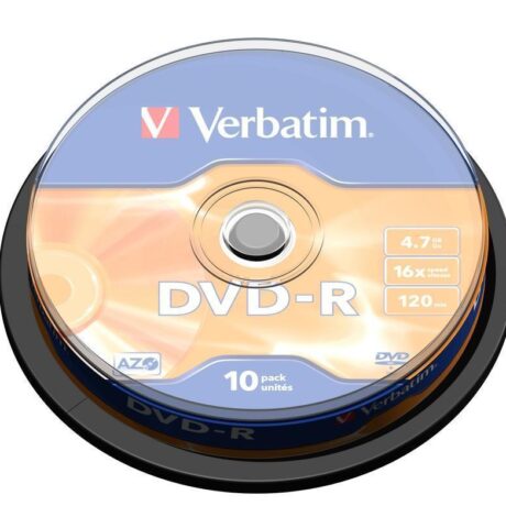 Pack 10x DVD-R 16x 4.7GB - VERBATIM