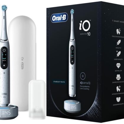 Escova de Dentes Elétrica iO Series 10 (Branco) - ORAL-B