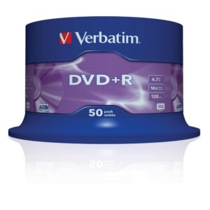 Pack 50x DVD+R 4.7GB - VERBATIM