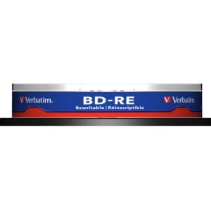 Pack 10x CD/BD-RE SL 25GB 2x - VERBATIM
