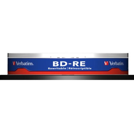 Pack 10x CD/BD-RE SL 25GB 2x - VERBATIM