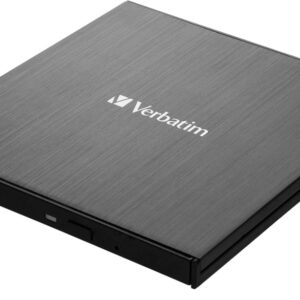 Drive Óptico Extermo Slimline Blu-ray Ultra HD 4K (Preto) - VERBATIM