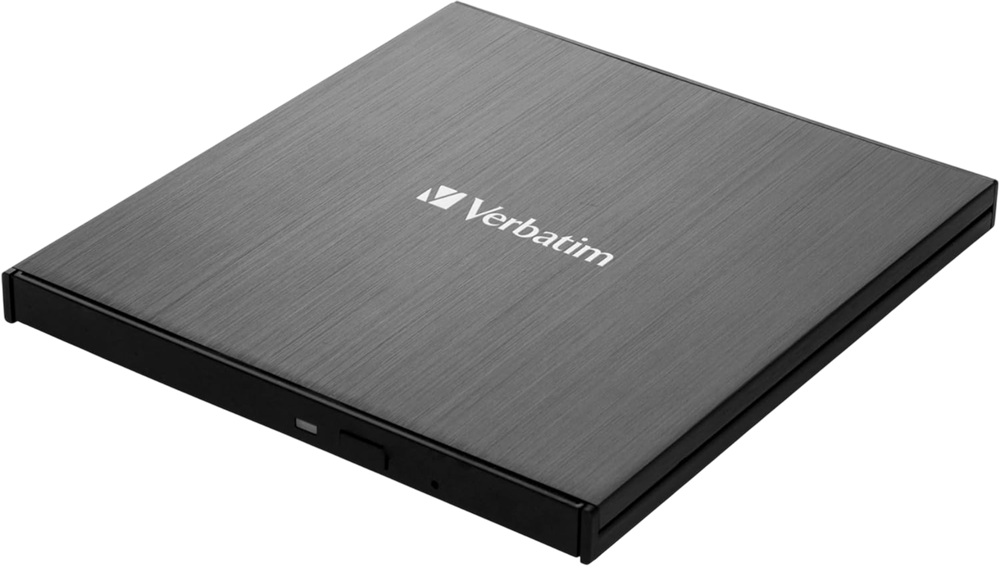 Drive Óptico Extermo Slimline Blu-ray Ultra HD 4K (Preto) - VERBATIM