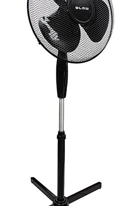 Ventoinha de Pé 3 Velocidades 55W Altura Regulável (Ø40cm) - BLOW