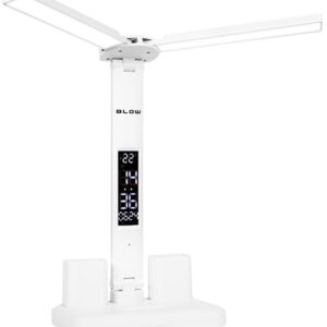 Candeeiro de Mesa LED 5W c/ Rel?gio LB-24 (Branco) - BLOW