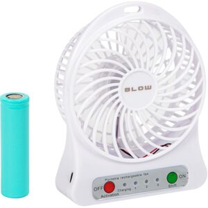 Ventoinha Portátil de Mesa USB/Bateria 4,5W (Ø10cm) - BLOW