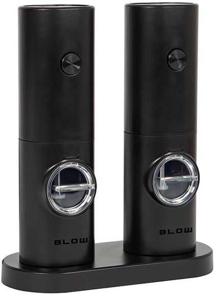 Pack 2x Moedores Elétricos de Pimenta e Sal 70ml (SP-01) - BLOW