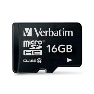Cart?o de Mem?ria MicroSDHC 16GB (Classe 10) - VERBATIM