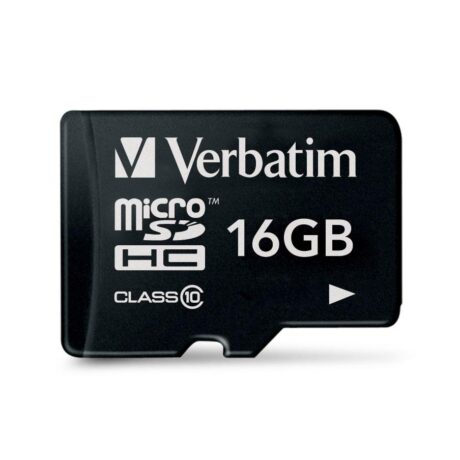 Cartão de Memória MicroSDHC 16GB (Classe 10) - VERBATIM