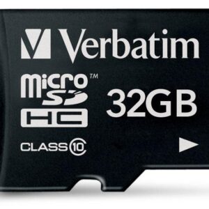 Cartão de Memória MicroSDHC 32GB (Classe 10) - VERBATIM
