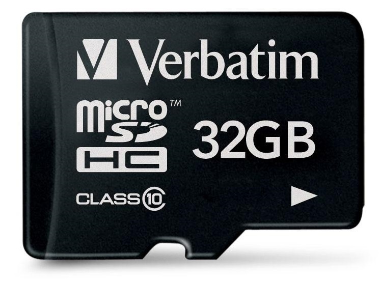 Cartão de Memória MicroSDHC 32GB (Classe 10) - VERBATIM