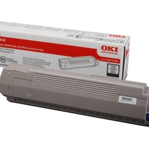 Toner OKI C810/C830-Black - 8k