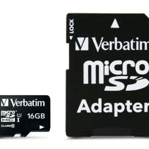 Cartão de Memória MicroSDXC Premium 16GB Class 10 - VERBATIM