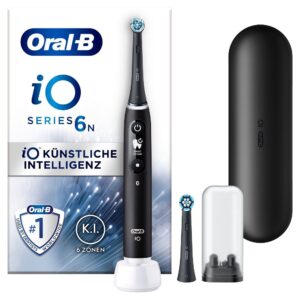 Escova de Dentes Elétrica iO Series 6 (Preto) - ORAL-B