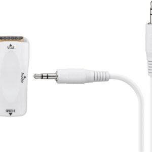Conversor HDMI - VGA + Audio c/ Cabo Jack 3,5mm St?reo - GOOBAY