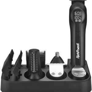 Máquina de Cortar Cabelo 14-EM-1 Multi Trimmer 5W s/ Fios - RICKIPARODI