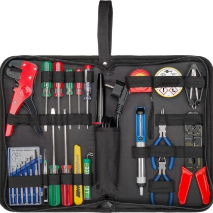 Kit Profissional com 20 Ferramentas p/ Electrónica - GOOBAY