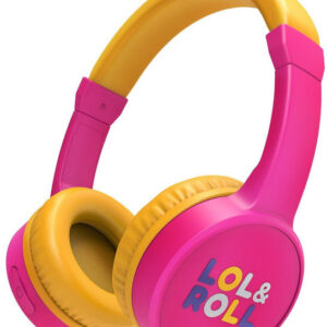 Auscultadores Bluetooth Lol&Roll Pop Kids (Rosa) - ENERGY SISTEM