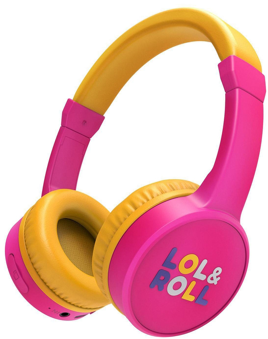 Auscultadores Bluetooth Lol&Roll Pop Kids (Rosa) - ENERGY SISTEM