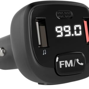 Transmissor de Isqueiro FM Talk c/ Bluetooth (Preto) - ENERGY SISTEM