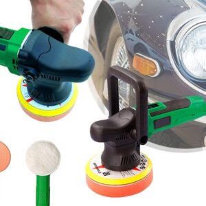 Máquina Eléctrica de Polir Orbitral 650W (Ø125mm) + Acessórios
