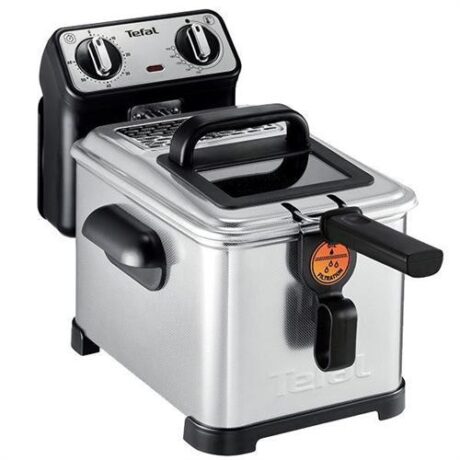 Fritadeira Elétrica 4L 2300W (Inox/Preto) - FR516110 - TEFAL