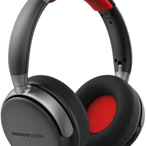 Auscultadores Bluetooth Power Sport (Preto/Vermelho) - ENERGY SISTEM
