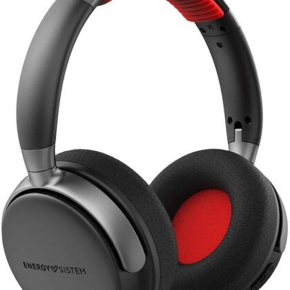 Auscultadores Bluetooth Power Sport (Preto/Vermelho) - ENERGY SISTEM