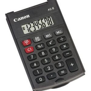 Calculadora de Bolso 8 D?gitos (Cinzento) - CANON