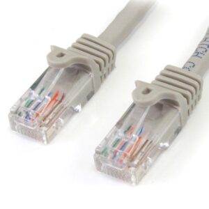 Cabo de Rede RJ45 Cat5e Cinzento (15 mts) - STARTECH