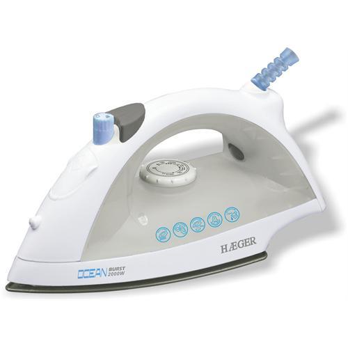 Ferro Engomar a Vapor 2000W OCEAN BURST - HAEGER