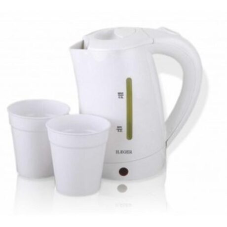 Jarro Elétrico Térmico HAEGER 1100W 0,5L -TRAVEL