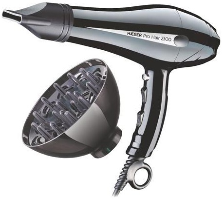 Secador de Cabelo 2300W 2V. 3T. DIF. - PROHAIR - HAEGER