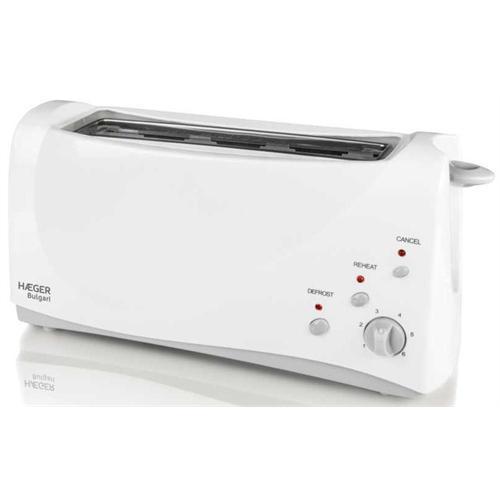 Torradeira 1000W 1F. XXL - 6P - BULGARI - HAEGER