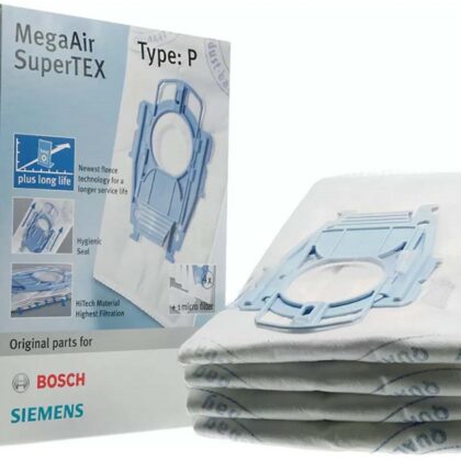 Pack 4x Sacos p/ Aspirador Tipo P + 1 Micro Filtro - BOSCH