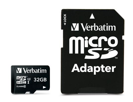 Cartão de Memória MicroSDHC 32GB (Classe 10) - VERBATIM