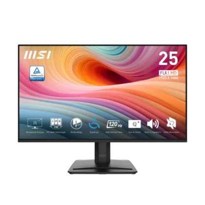 Monitor MSI MP251 E2 24.5" FullHD IPS 120Hz 1ms 1xVga 1xHdmi 1xDP Audio