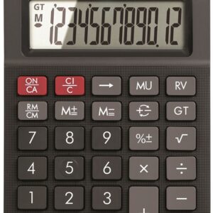 Calculadora de Bolso 12 Digitos (Preto) - CANON